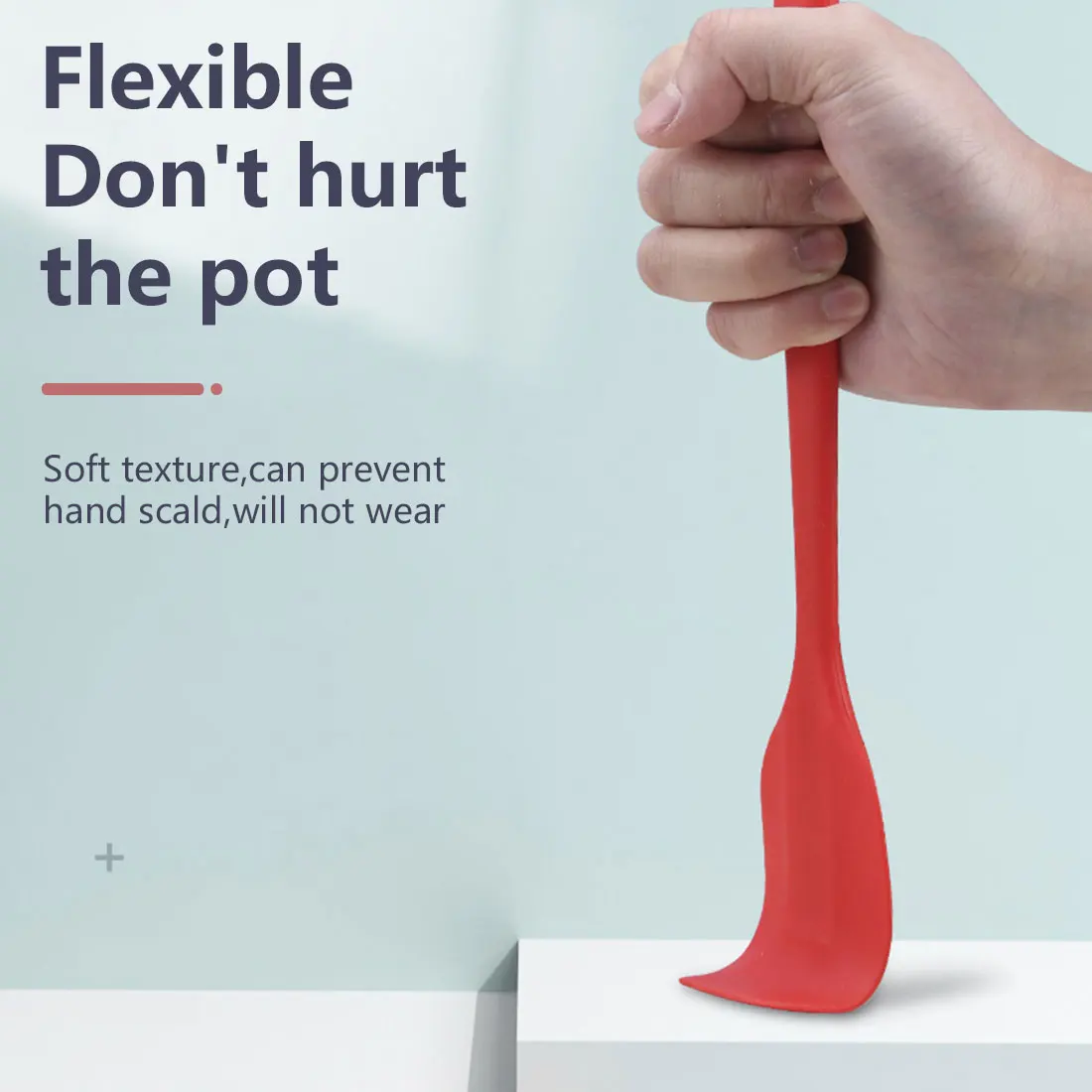 Термостойкая кухонная утварь набор антипригарных шпателей протекающая Лопата