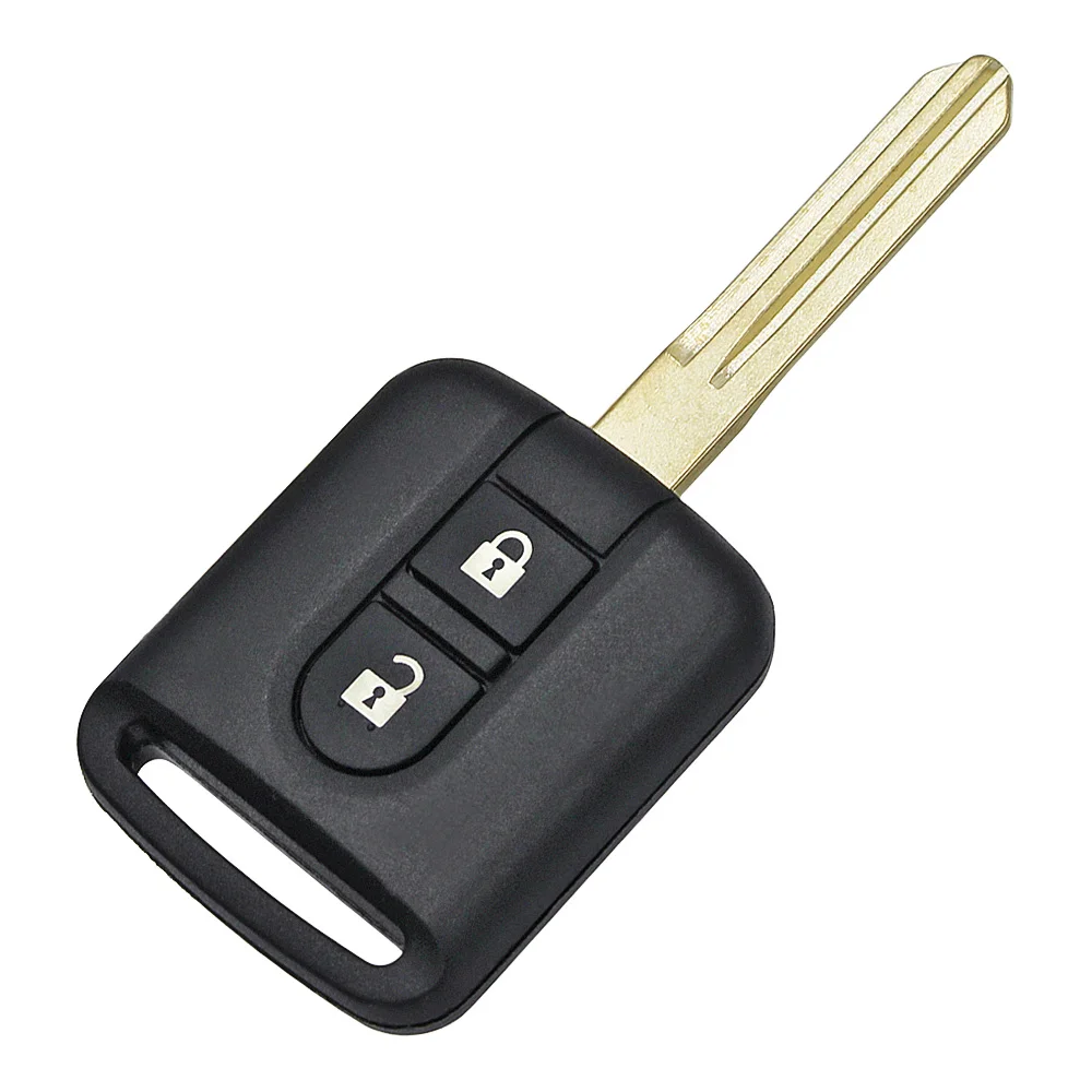 2 кнопки дистанционный ключ брелок от машины 433 МГц PCF7946 чип для Nissan Micra Navara Qashqai 2003
