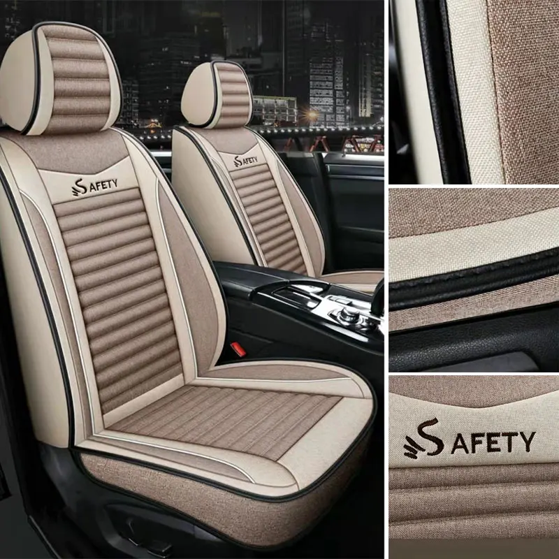 Pаспродажа Универсальные высококачественные чехлы на передние и задние сиденья автомобиля, Дышащие чехлы на сиденья, аксессуары для интерьера автомо...