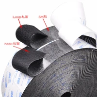 velcros self adhesive fastener tape hook and loop nylon sticker magic tape velcros adhesive with glue for diy 16203050mm 50cm