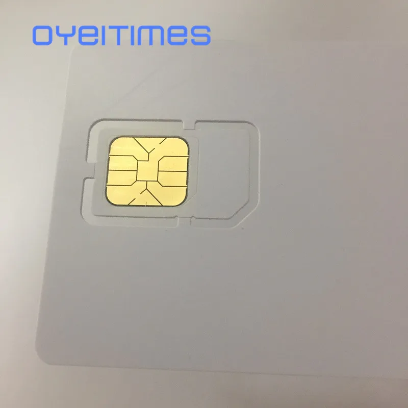OYEITIMES Blank EVDO SIM карты сетевая карта программируемая Mini Micro и Nano|SIM-карты для