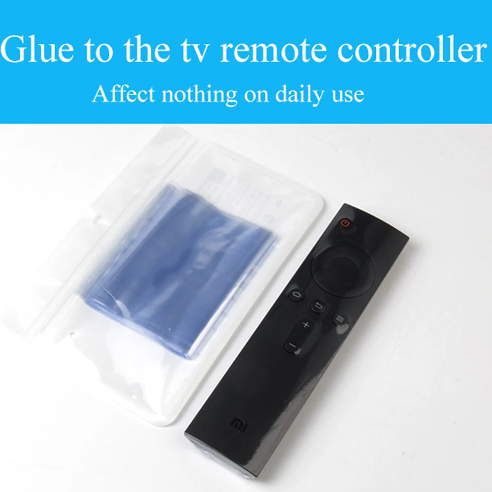 10Pcs/set Clear Shrink Film TV Remote Control Case Cover Air Condition Protective Anti-dust Bag | Дом и сад
