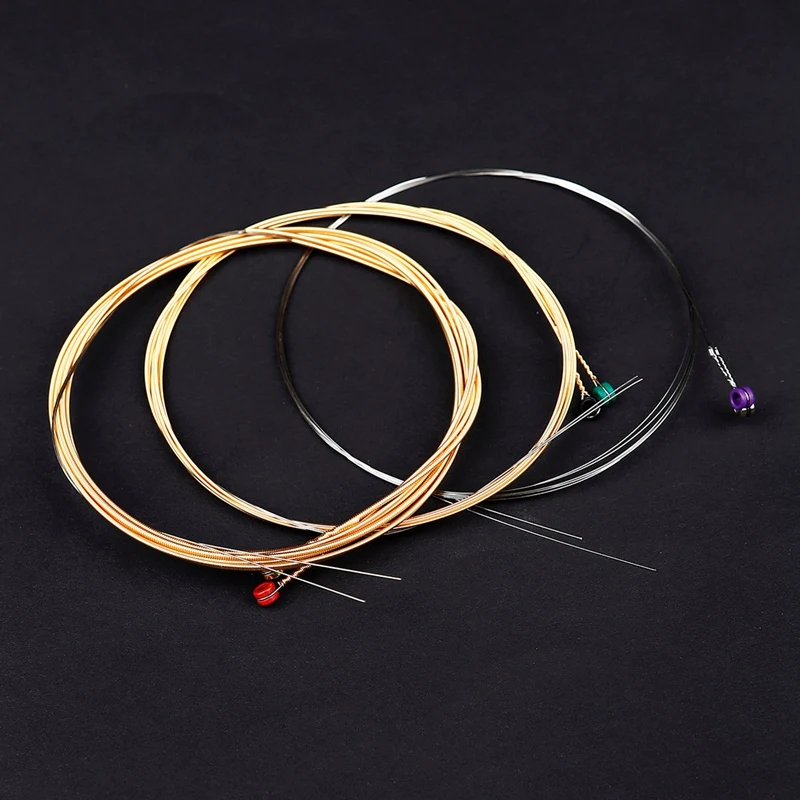 

IRin 6Pcs/Set Stainless Steel Guitars Strings Accessories Universal Acoustic Guitar String for Acoustic Guitar Parts