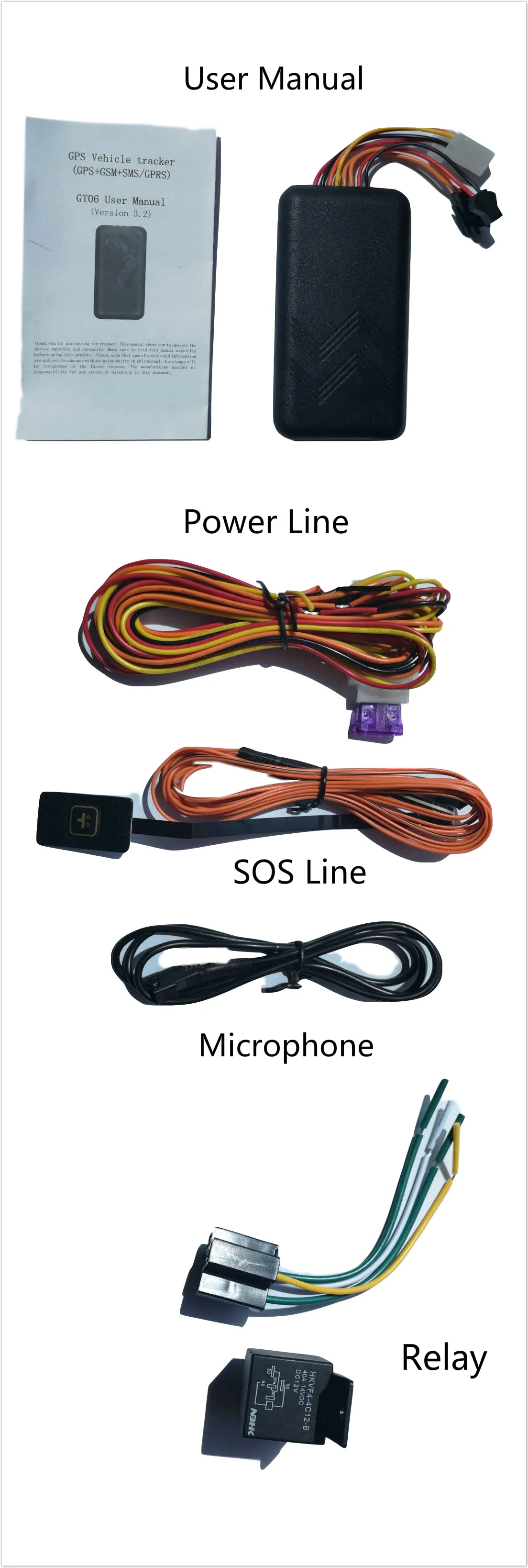 DYEGOO автомобильный gps-трекер GT06 кнопка SOS отрезать масло высокоскоростная платформа Android IOS устройство слежения gps в реальном времени