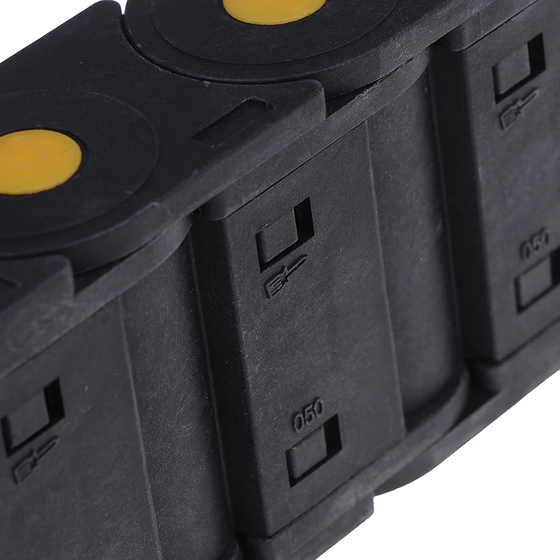 Cable Chain Semi-Enclosed Wire Transmission Carrier Plastic Drag Towline For 3D Printer CNC Engraving Machine 15-50mm