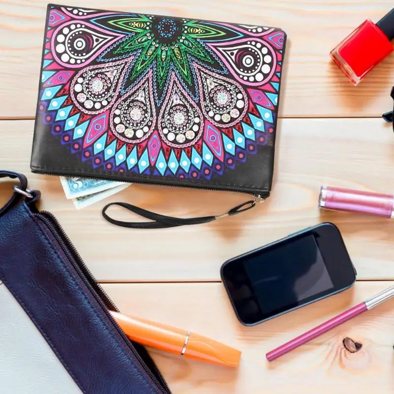 DIY Мандала особой формы алмазной живописи браслет кошелек клатч на