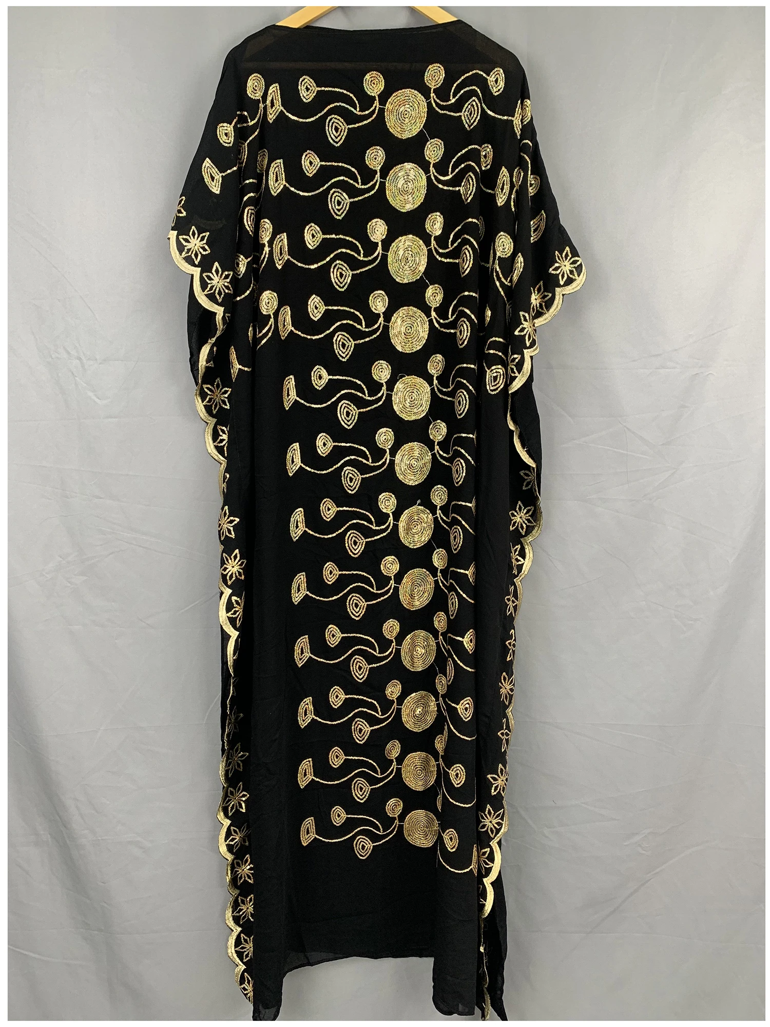 

Abaya Dubai Turkey Muslim Hijab Dresses African Caftan Rose Sequins Shinning Boubou Party Elegant Islamic Clothing PZ21