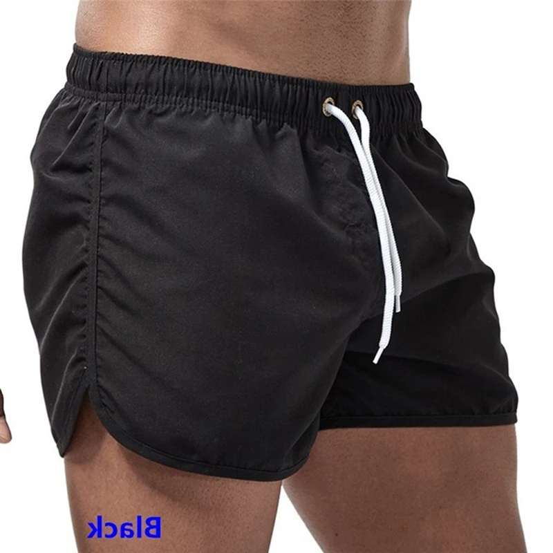 

2020 Summer Hot Shorts Men's Solid Color Shorts Men's Summer Loose Breathable Casual Shorts Beach Shorts Large Size