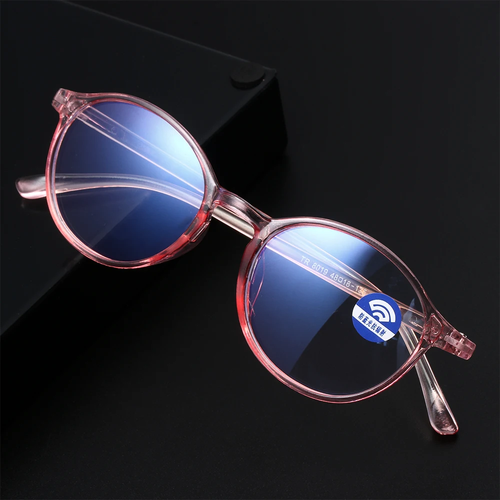 Очки компьютерные в классической круглой оправе с защитой от синего