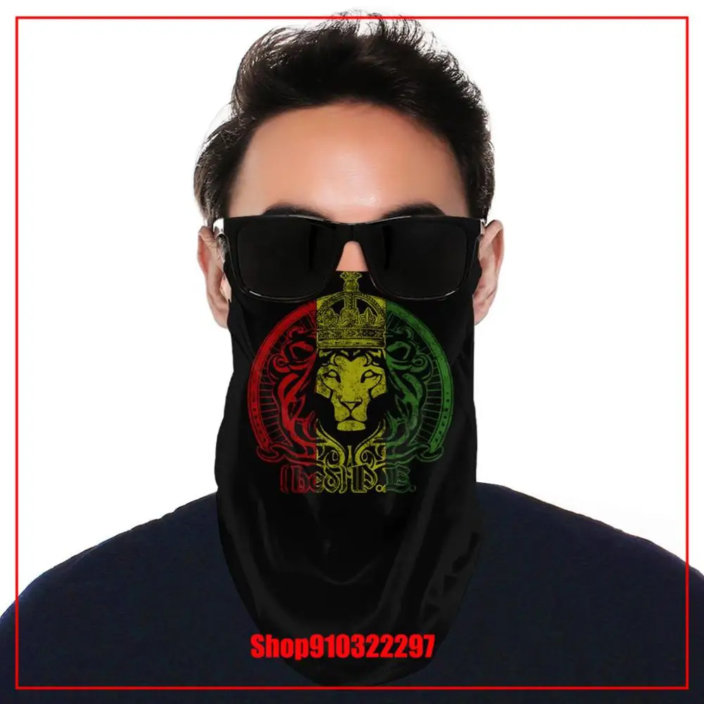 Повязка на голову новый дизайн Judah Rasta King Raggae Lions Neck Gaiter Head Scarf чехол для ушей