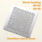 Трафарет с прямым нагревом 80*80 90*90 SENK13 SENK13-CB 0,5 мм BGA