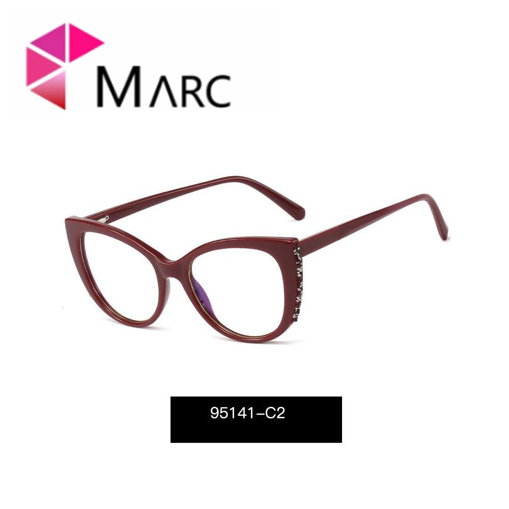 Оправа для очков кошачий глаз Женские аксессуары круглые декоративные очки