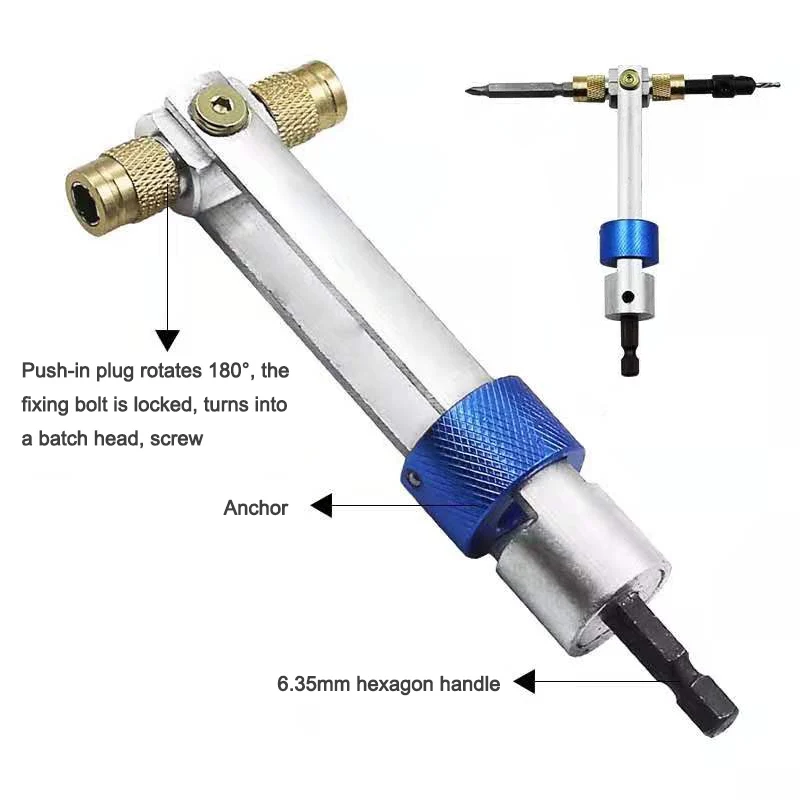 20 шт./комплект электрическая отвертка поворот на 90 градусов Электрический угол