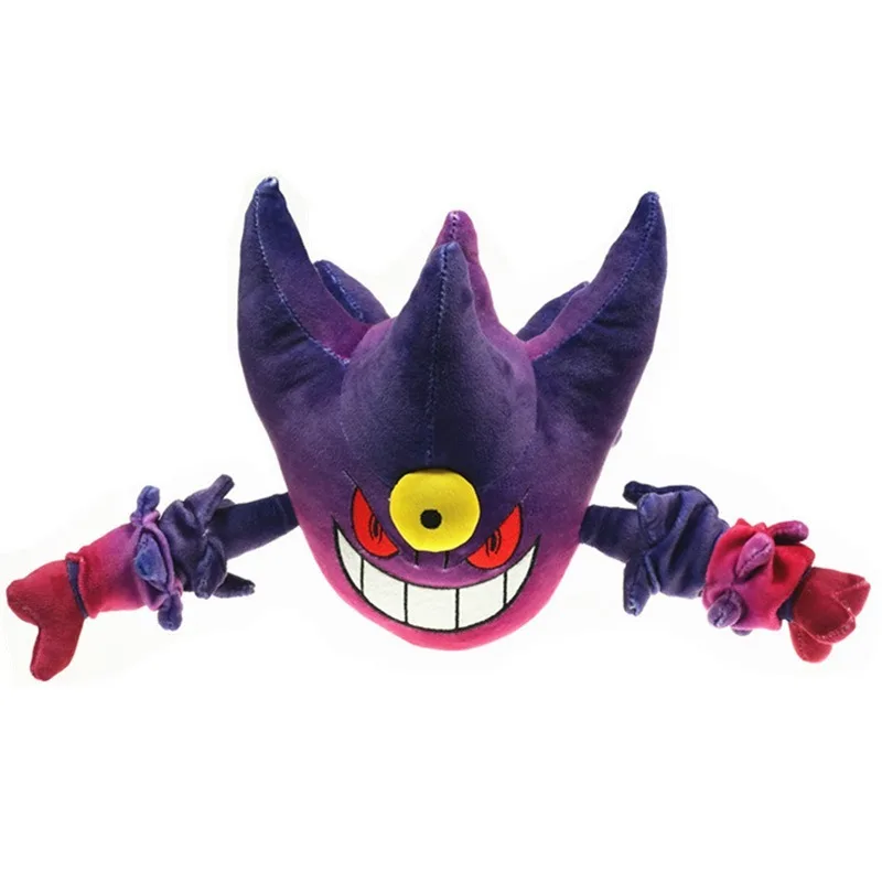 Кукла Takara POKEMON Mega Evolution плюшевые игрушки Gengar космическая Пикачу аниме Мягкий