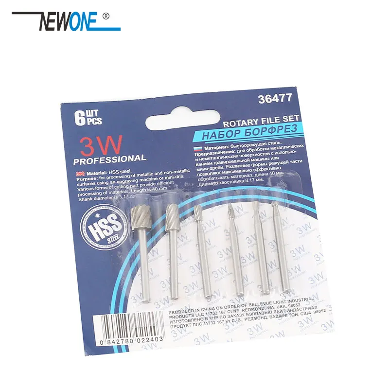 Мини сверла HSS набор инструментов Dremel для деревообработки 6 штук|Абразивные
