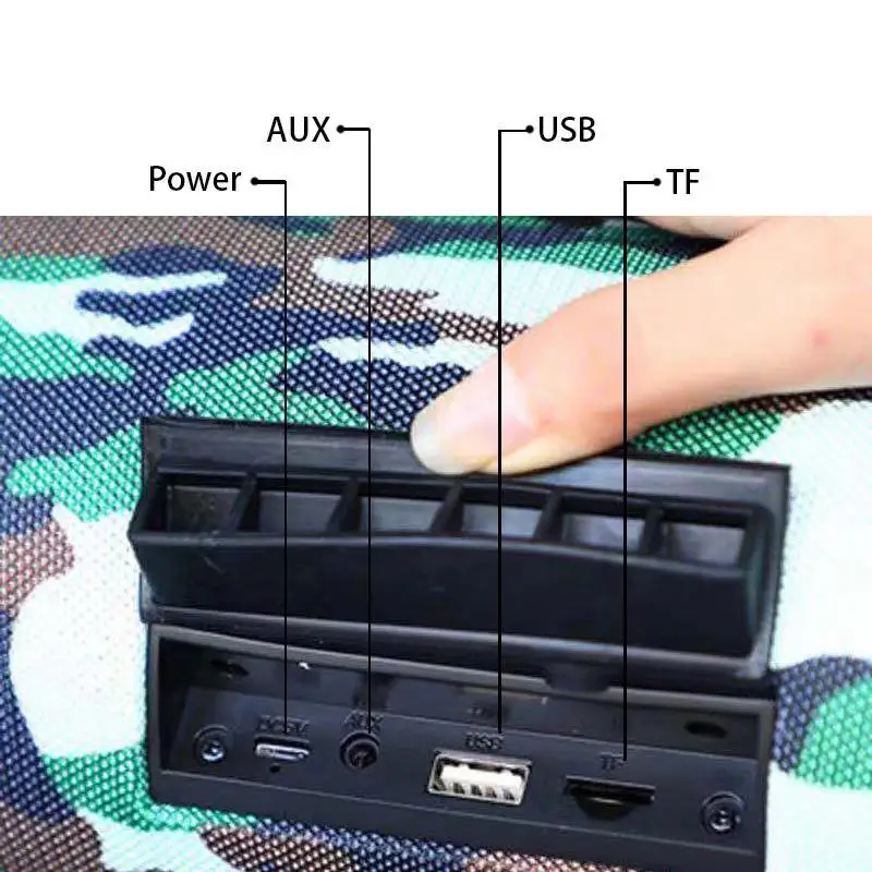 Bluetooth-Колонка TG118 мощностью 40 Вт для ПК водонепроницаемая Портативная