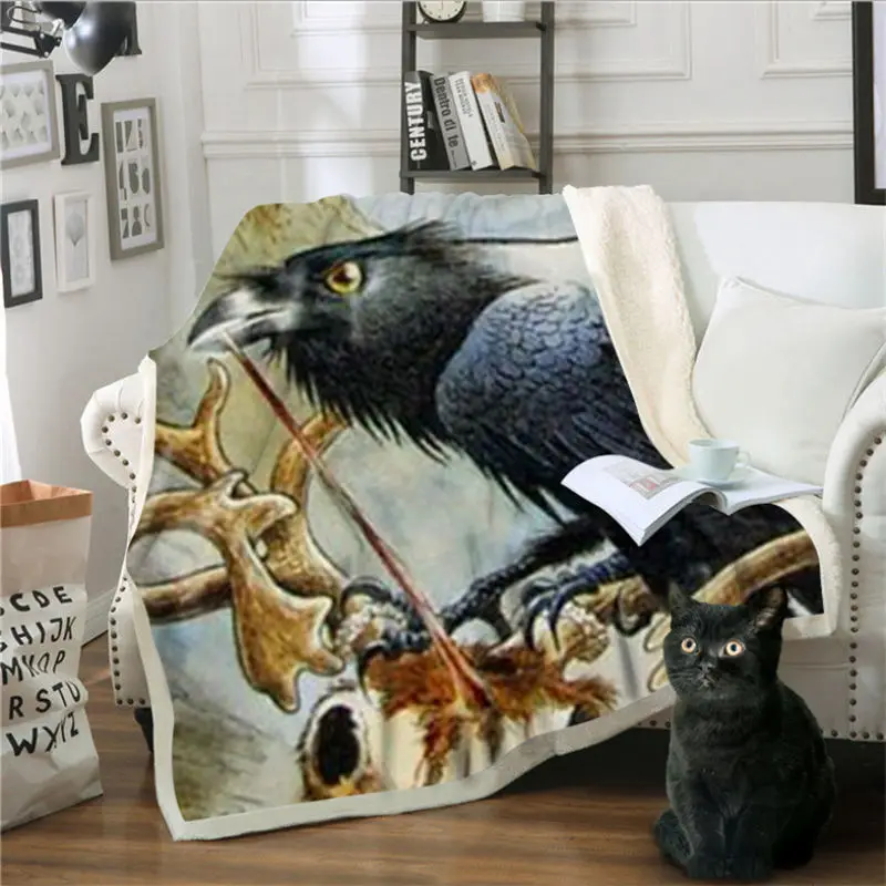 Тяжелое одеяло 150 см X 200 Смешной Персонаж ситец бархатное Одеяло Толстовка Тканое