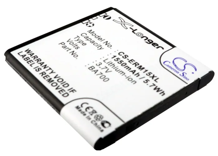 Обновленная батарея Cameron Sino для sony Ericsson BA700 Xperia Pro Ray ST21 SX Tipo 1550 mAh/5.74Wh|Аккумуляторы