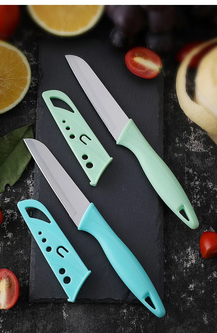 1 шт. нержавеющая сталь фрукты Ножи с крышкой домашний кухонный нож для очистки