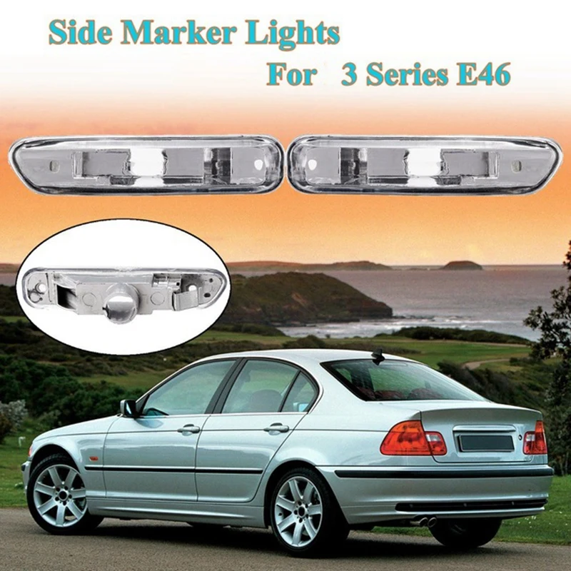 В наличии для BMW 3 серии E46 316I 318I 325I X3 E83 E90 4D/2D 1999 2003 индикатор Боковой габаритный