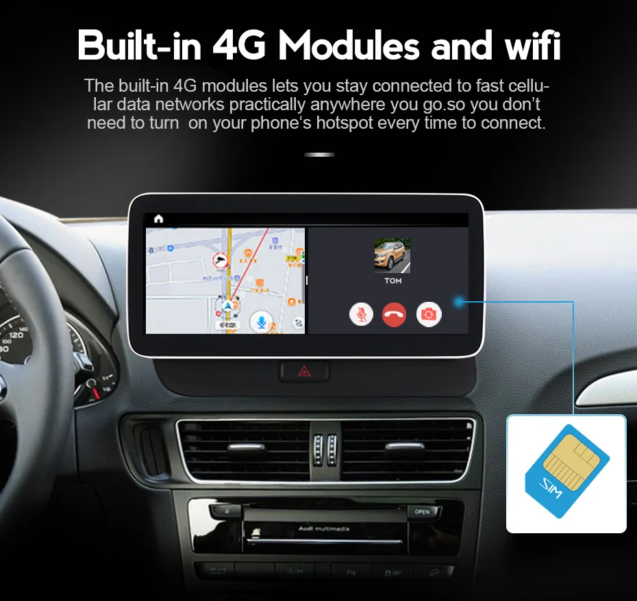 MEKEDE автомобильный мультимедийный плеер NAVI 10 25 дюймов 8 ГБ ОЗУ для Audi A4 A4L B8 2009 ~ 2016