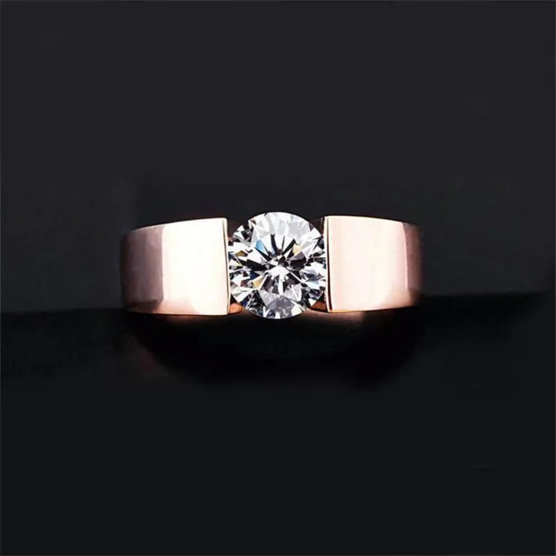 Кольца из нержавеющей стали с кристаллами | Украшения и аксессуары