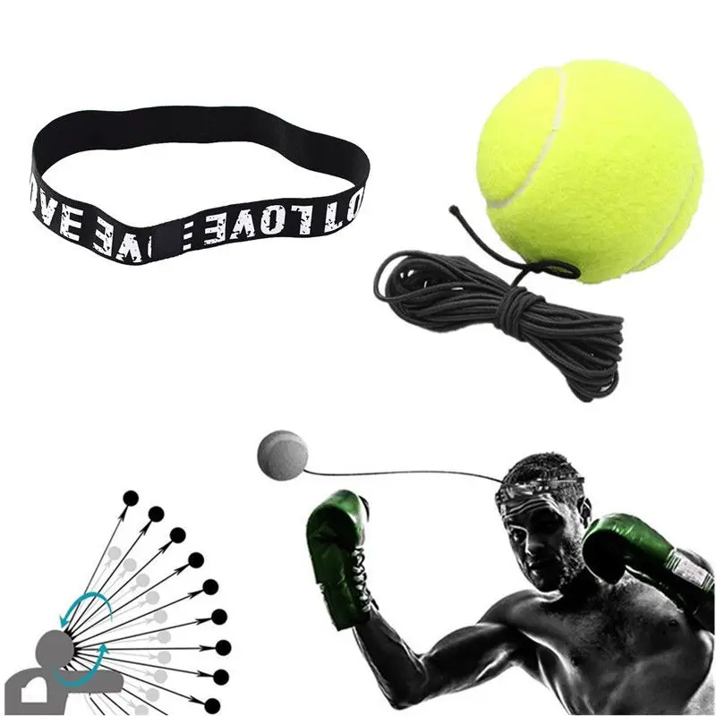 ГОРЯЧАЯ HG бой боксерский мяч оборудование с повязкой на голову для тренировка