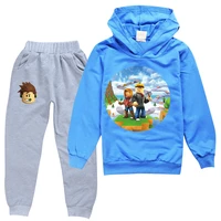 robloxing childrens clothing sweatshirts for boys cotton baby hoodie kids toddler girl winter clothes 2021 christmas outfits