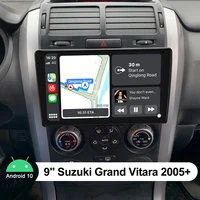 new 9 inch octa core car multimedia player support gps naviagtion reverse camera 4g hd android10 0 for suzuki grand vitara 2015