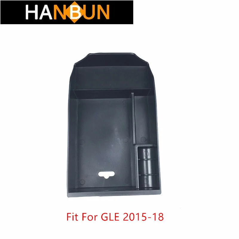 

For Mercedes Benz GLE 400 450 2015-18 Central Armrest Storage Box Container Tray Organizer Accessories Car Styling