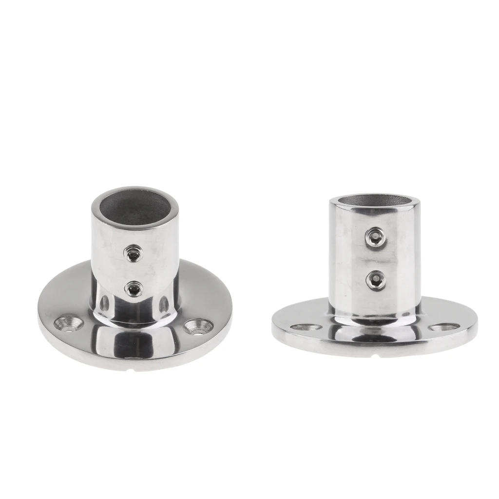 

2 шт., основание для трубы из нержавеющей стали, 90 градусов, 316, 22 мм