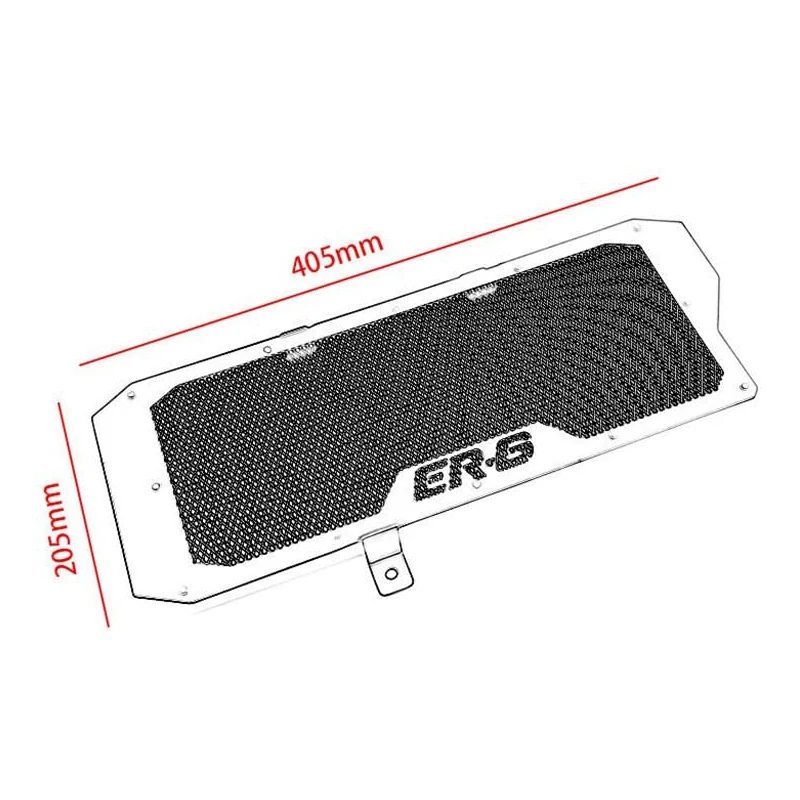 

Motorcycle Radiator Protector Cover For Kawasaki Ninja 650 ER-6N ER-6F 2012-2016