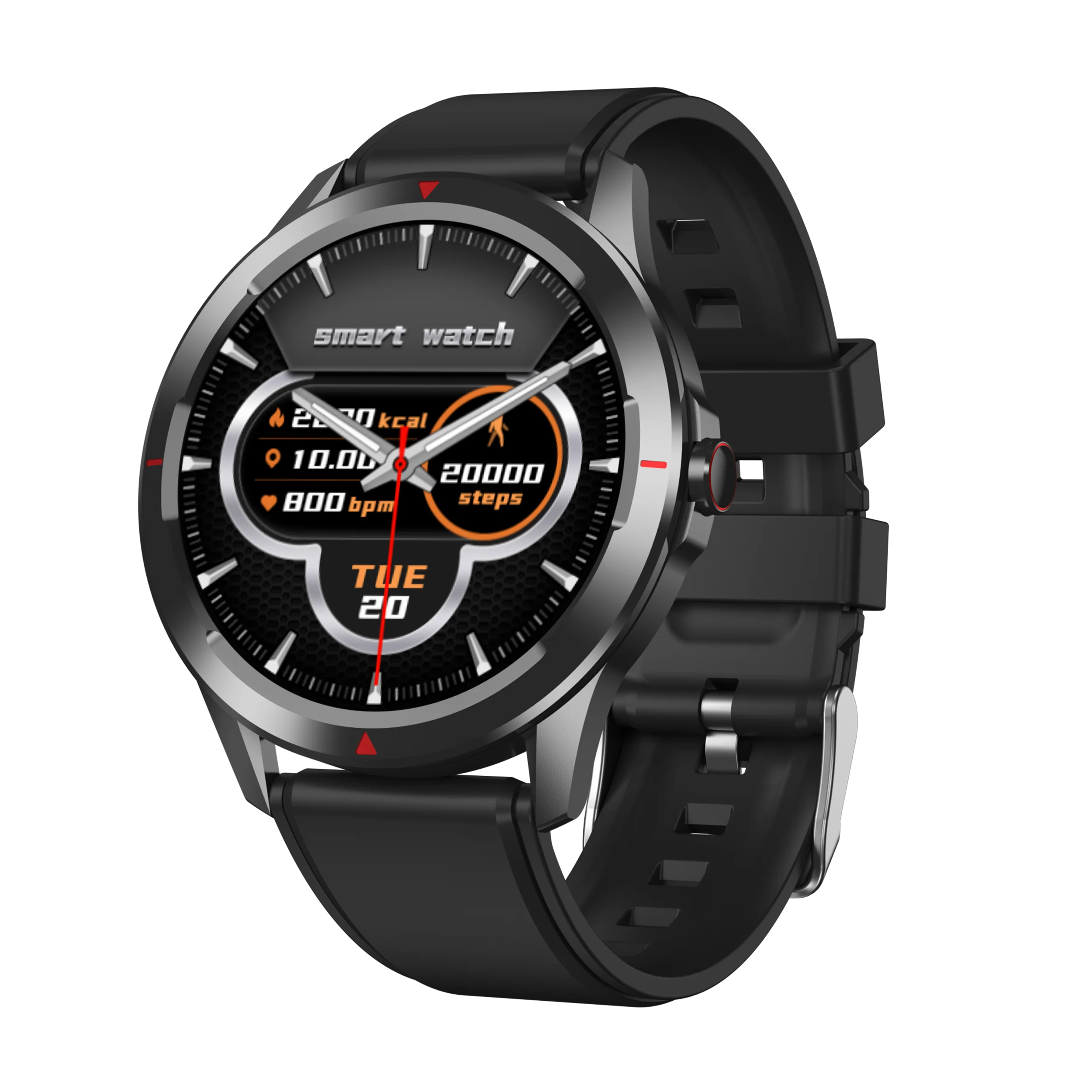 

Smart Watch for Men Full Touch Screen Fitness Heart Rate Blood Pressure Oxygen Wristband For Android IOS