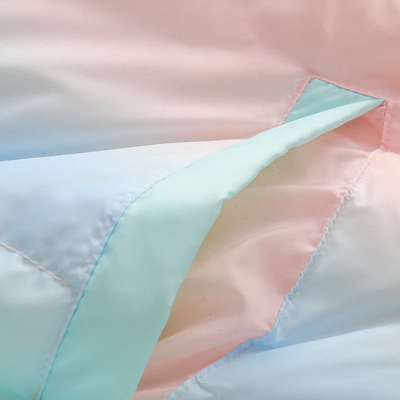 Осень-зима 2020 новый градиентный дизайн карамельные цвета свободная повседневная