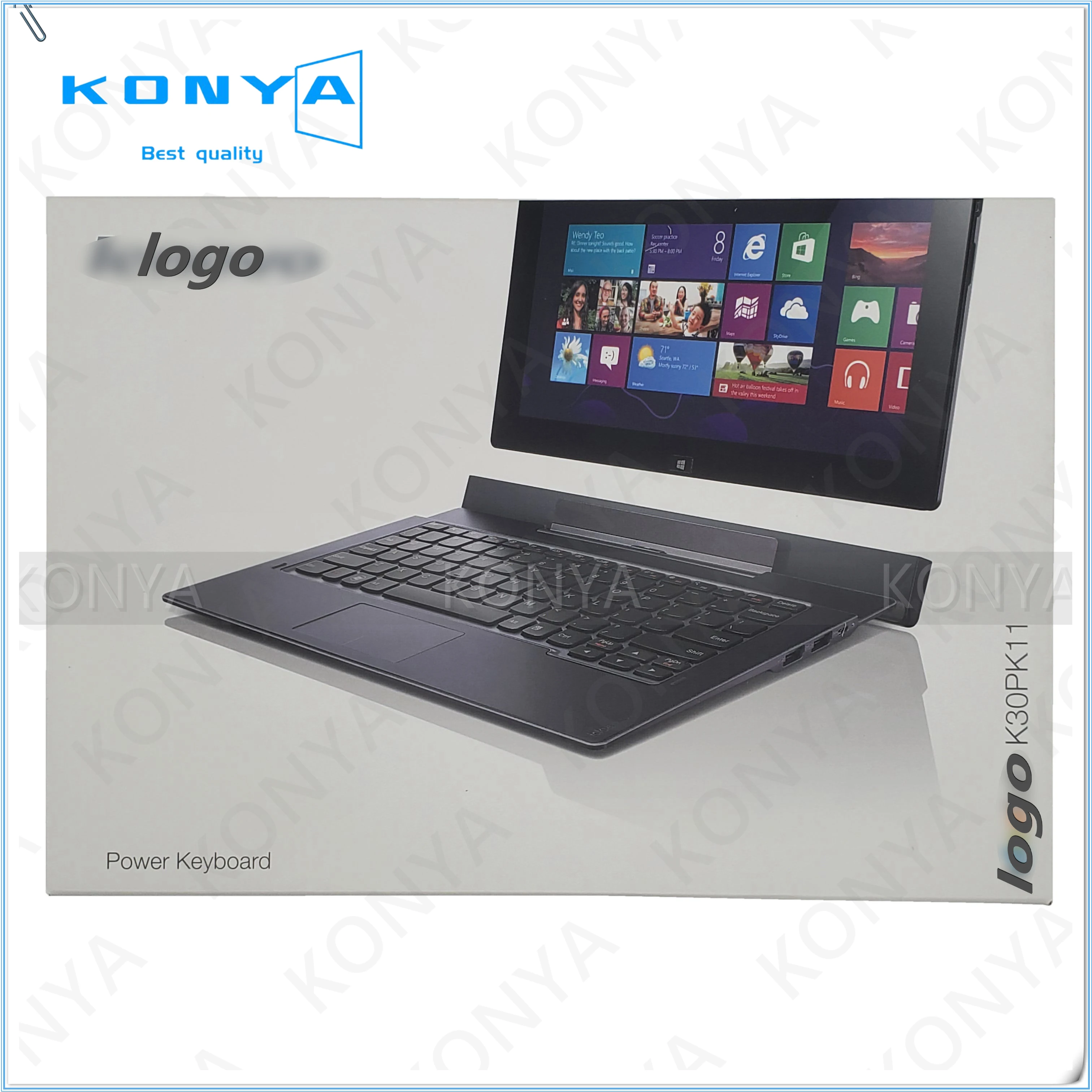Новая Оригинальная док станция для клавиатуры Lenovo Ideatab K30PK11 K3011W Power Keyboard Dock Station