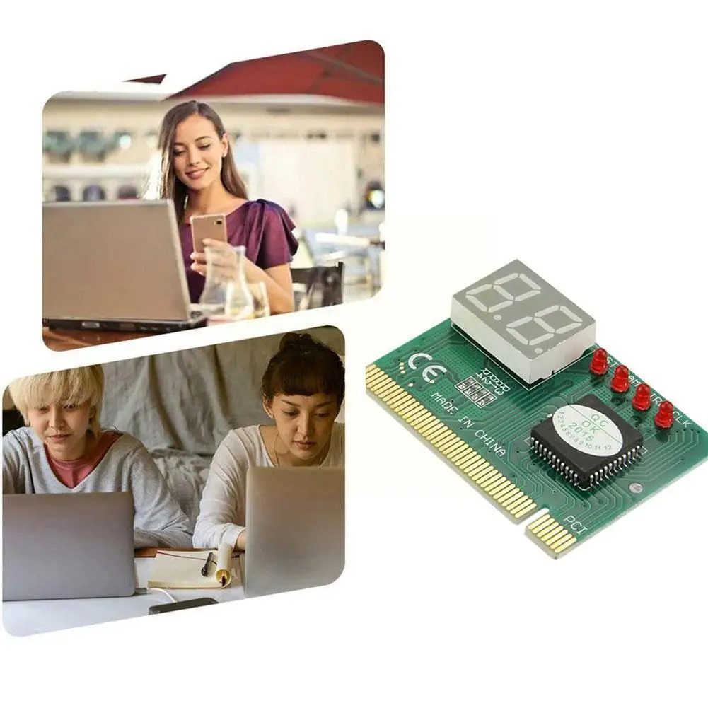 1 шт. 2-значная компьютерная диагностическая карта компьютер материнская плата