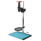 HDMI USB VGA 1080P 37мп 48мп промышленный видеомикроскоп камера + 105X 160X FHD 0.7X-5X зум C объектив с креплением большое поле зрения