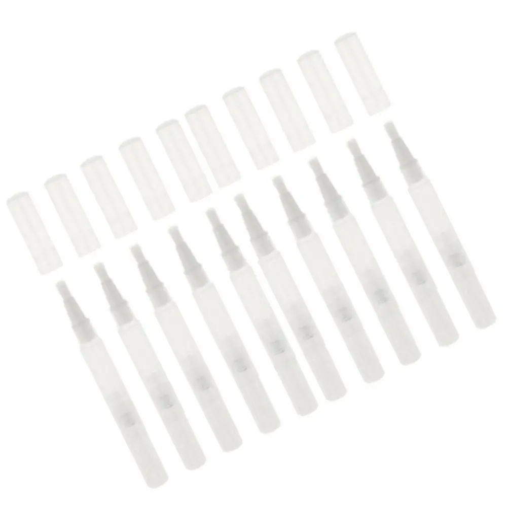 10 шт. 3 мл контейнер для масла кутикулы с кистью бальзам губ трубка пустая ручка