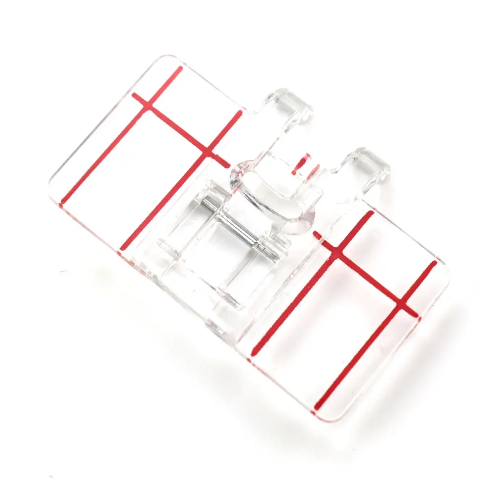 Прижимная лапка для швейной машины прижимная шитья прозрачная параллельная Janome