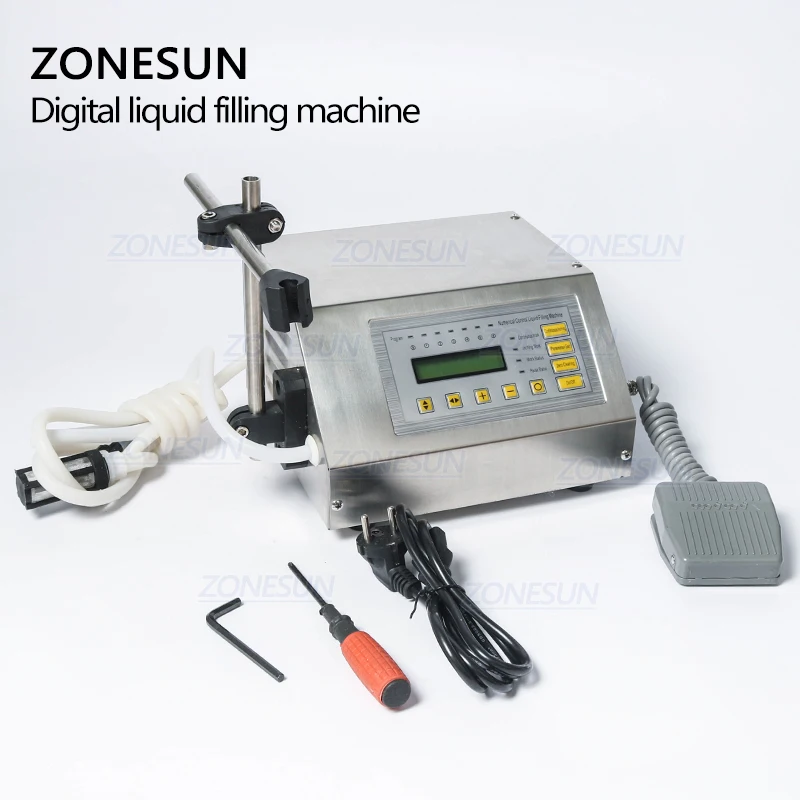 ZONESUN 5-3500 мл цифровой контроль воды напиток спирт духи сок молоко маленькая