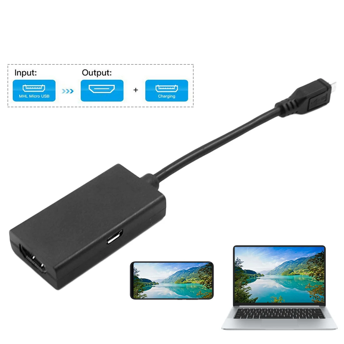 Спортивная видеокамера с разъемом Micro USB Для HDMI совместимого адаптера кабель Mirco к