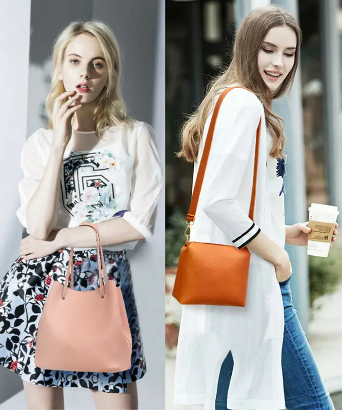 4 шт. набор женских сумок из искусственной кожи 2019|Клатчи| |