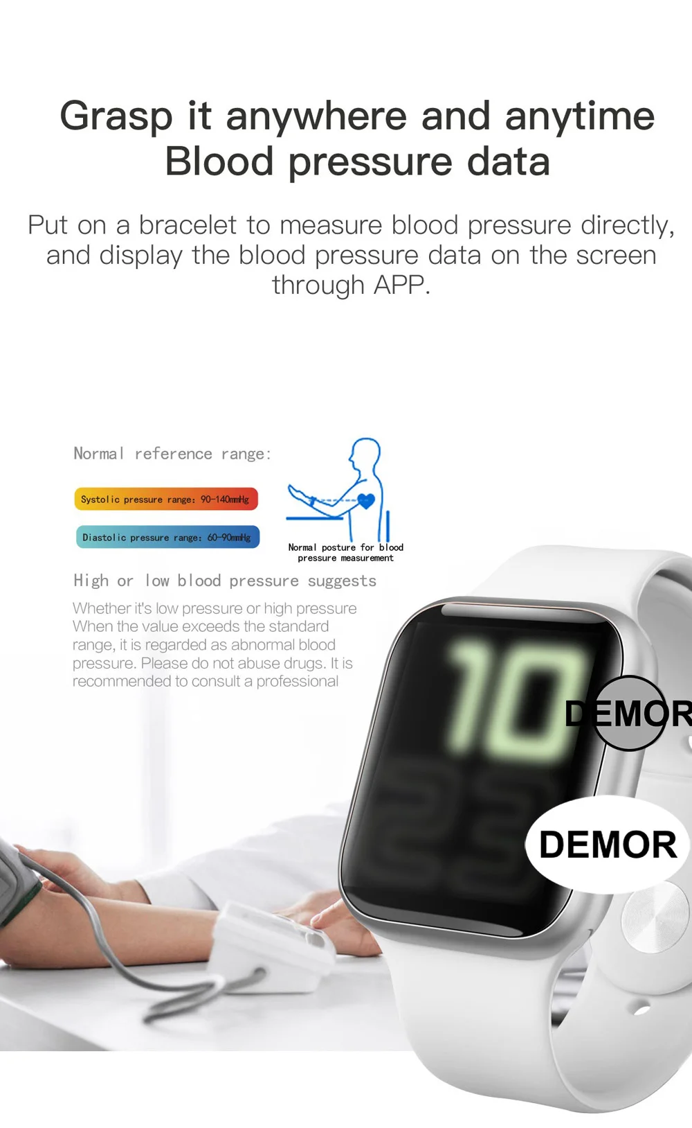 DEMOR IWO 11 gps умные часы серии 5 44 мм монитор сердечного ритма MTK2503 спортивные умные часы для Apple iOS 9 iPhone 10 X Android телефон