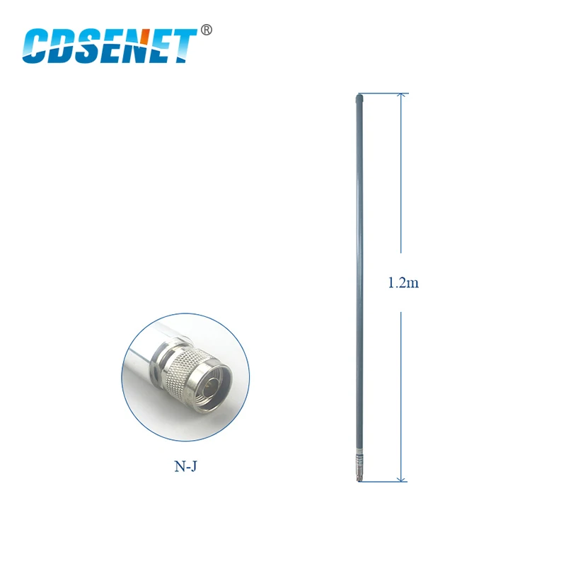 433MHz 8dBi Fiberglass LTE Antenna Outdoor N-J Connector High Gain Antenne Long Range Waterproof for Router Modem Aerial