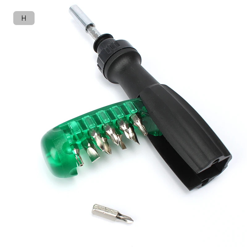 

Ratchet Magnetic Screwdriver Slotted Phillips Screwdrivers Reversible Double-ended Telescopic Drivers Adjustable Repair Tool