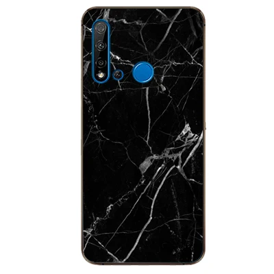 Для Huawei Nova 5i GLK-LX1 GLK-LX2 чехол роскошный из ТПУ и силикона Чехлы для телефона задняя