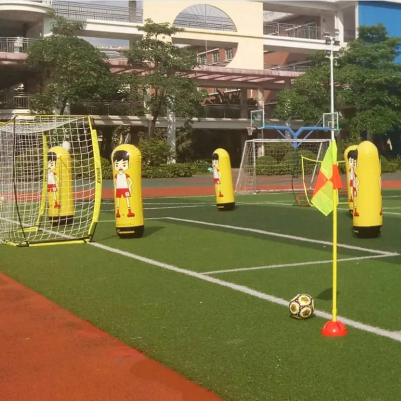 1 6 м надувной футбольный тренировочный вратарь колонна подставка стакан поезд