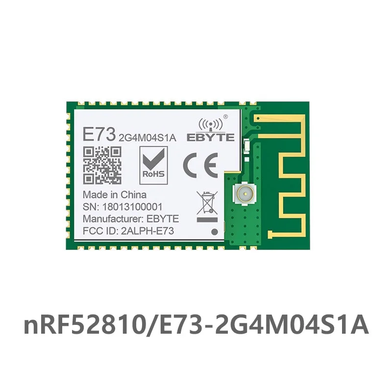 Модуль Bluetooth nRF52810 2 4 ГГц 5 мВт IPEX PCB антенна IoT uhf беспроводной приемопередатчик SMD rf