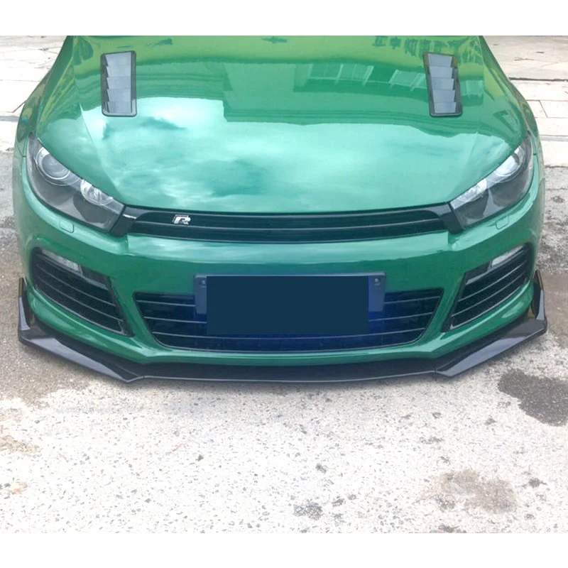 Комплект накладок на передний бампер автомобиля спойлер для Volkswagen Scirocco R/GTS/R line 2009