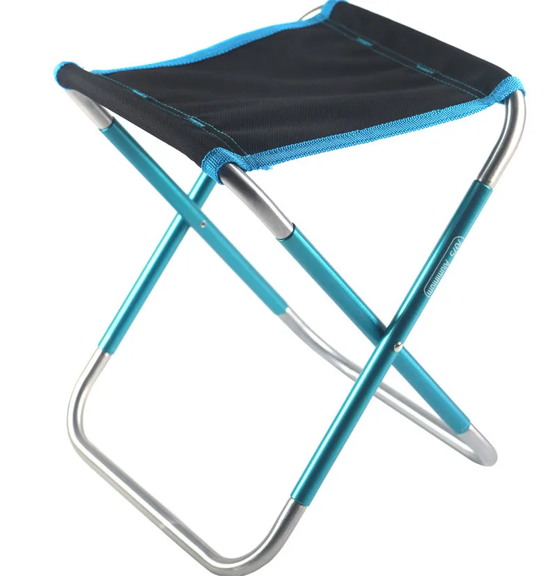 

Ultra Light Folding Chair Aluminum Alloy X-shape Chairs Compact Size Easy to Carry for Fishing Camping Outdoor